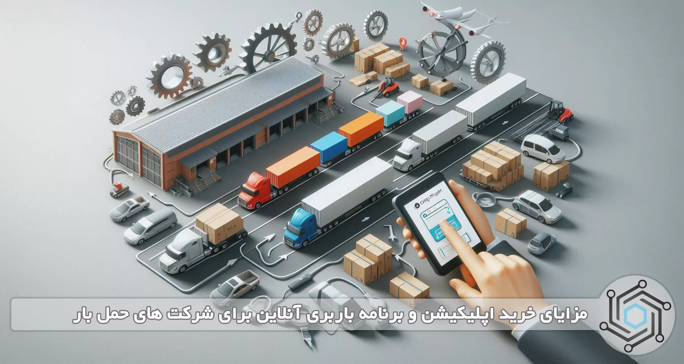 مزایای خرید اپلیکیشن و برنامه باربری آنلاین برای شرکت های حمل بار
