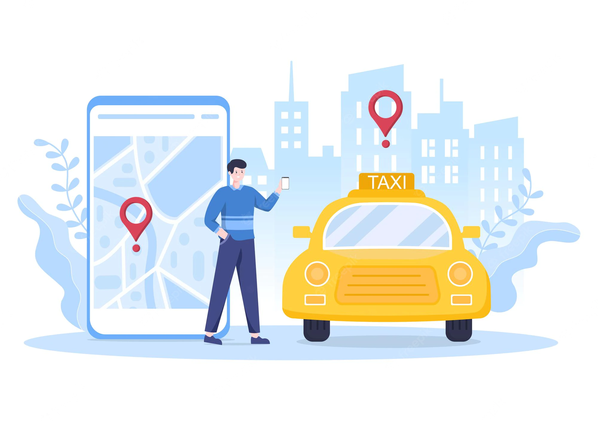  انتخاب بهترین تیم برای  طراحی اپلیکیشن تاکسی اینترنتی